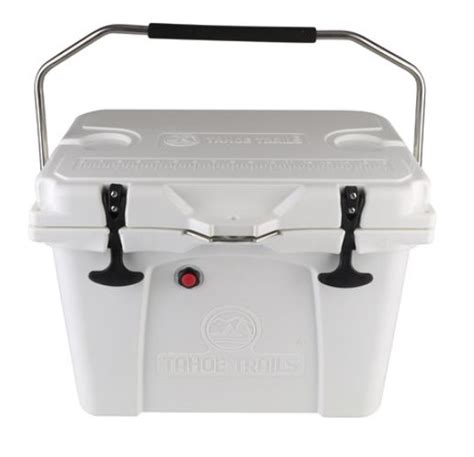 Ozark Trail High-Performance Cooler Review. There are 3 main sizes offered in this category. We have the 26-quart cooler, the 52-quart cooler, and the 73-quart cooler. When it comes to the handles, they have followed the same kind of pattern you see in other types of coolers.